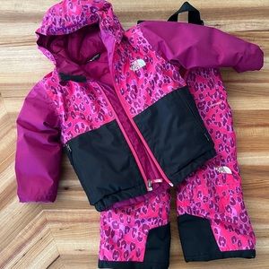 Northface winter jacket and snow pants